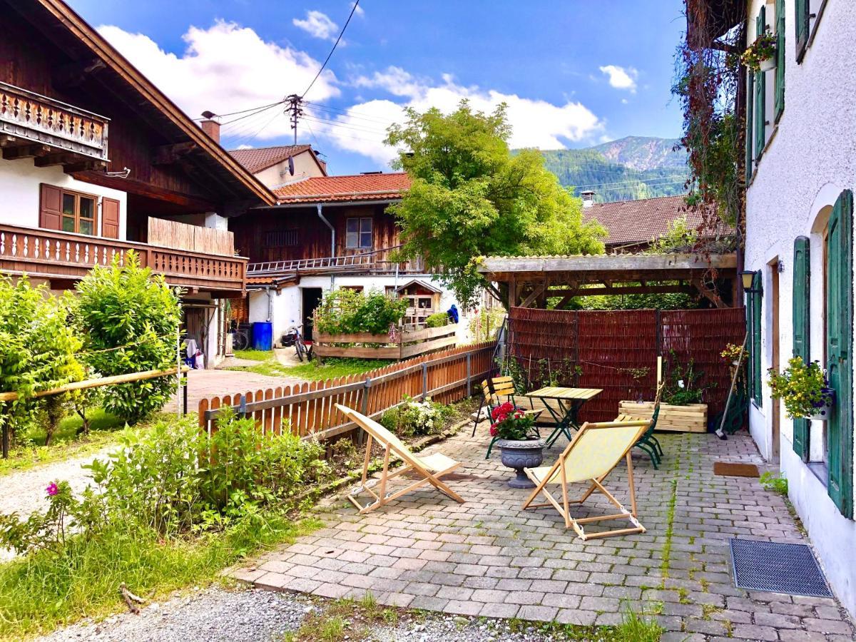 Im Herzen Von Ohlstadt Und Am Fusse Des Heimgartens Экстерьер фото